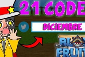 Codigos de Blox Fruits Diciembre