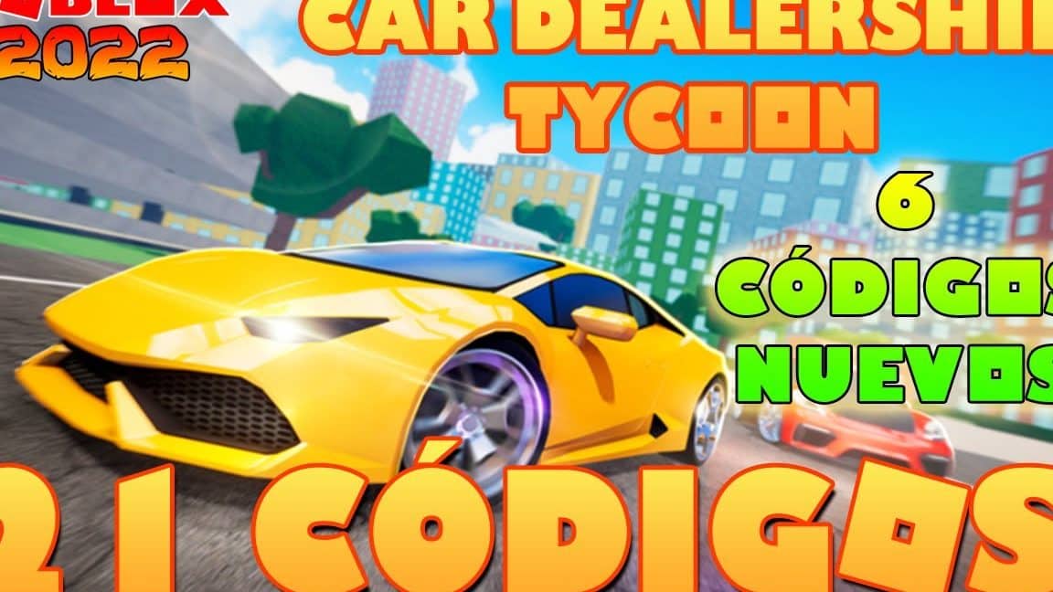 Codigos de Car Dealership Tycoon Actualizados 2024